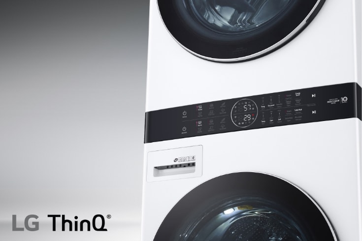 With Smart Pairing™, the washer can tell the dryer to select a compatible drying cycle, making it the ultimate laundry hack.
